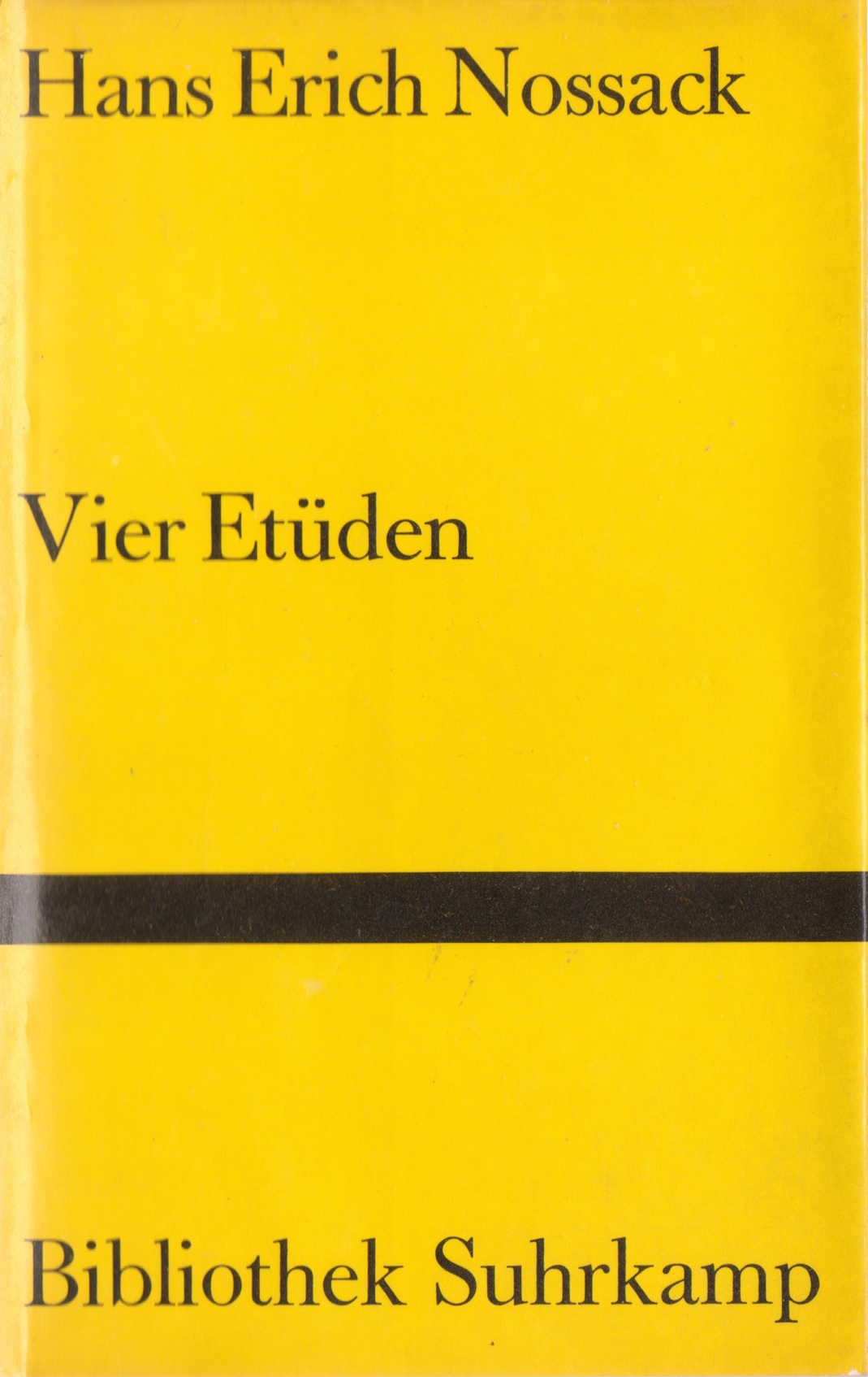 Cover Vier Etüden