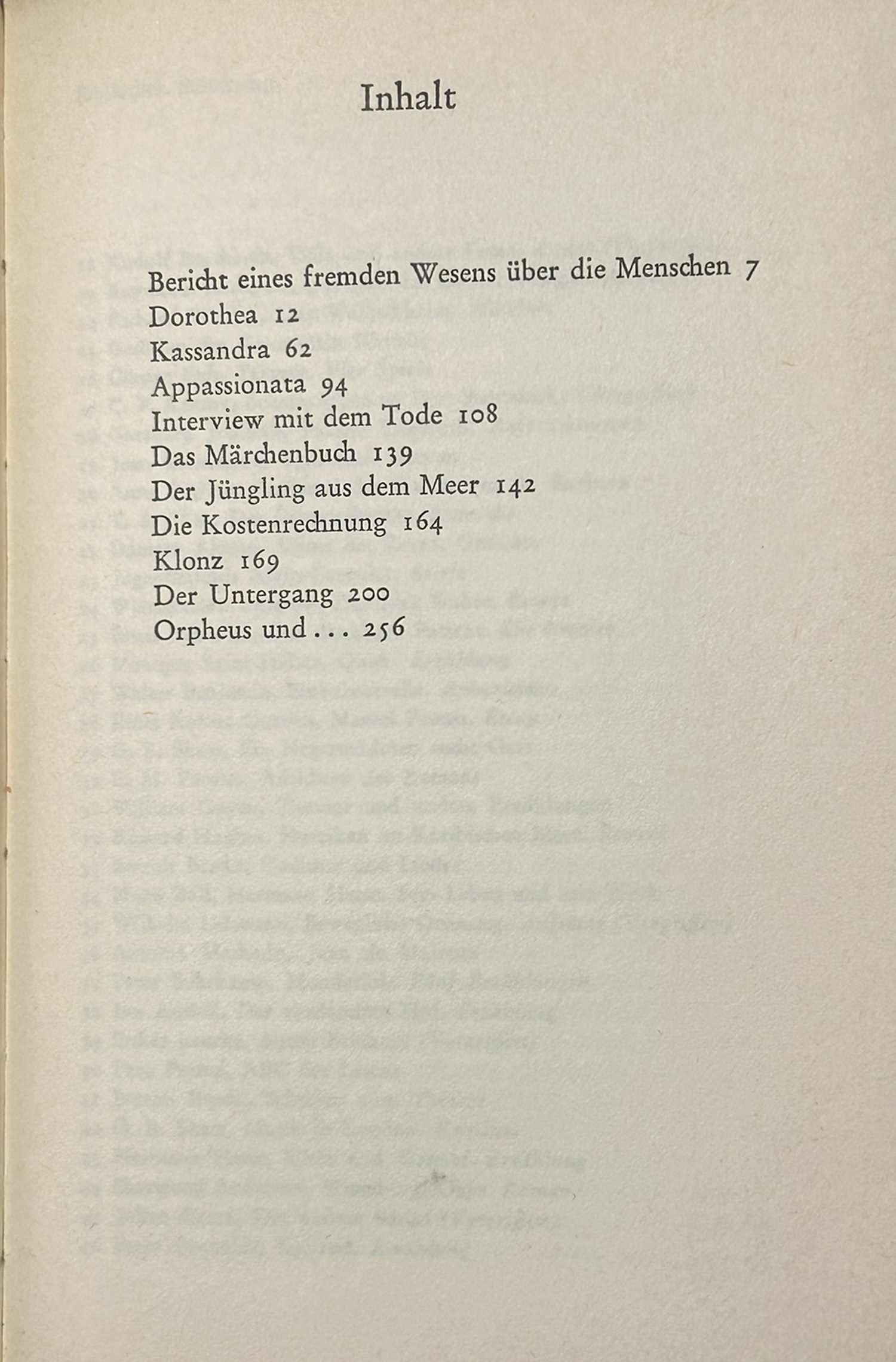 Inhalt: Interview mit dem Tode