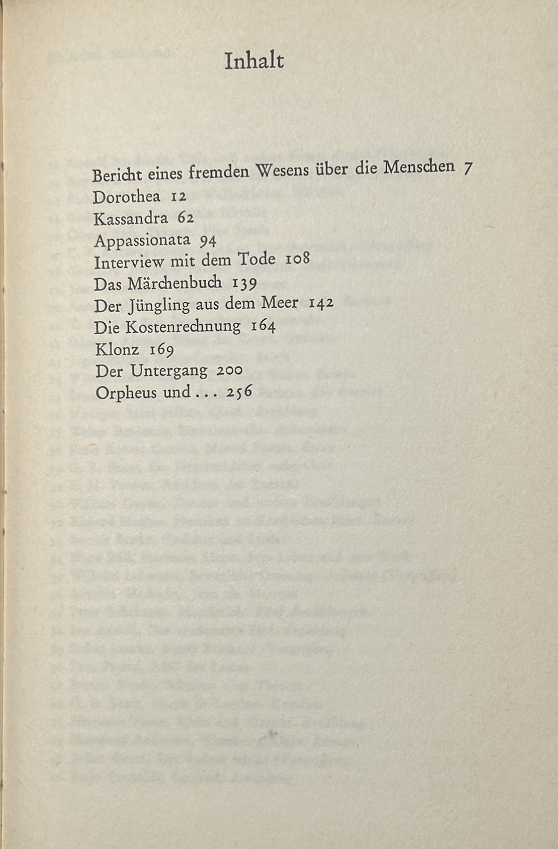 Inhalt: Interview mit dem Tode