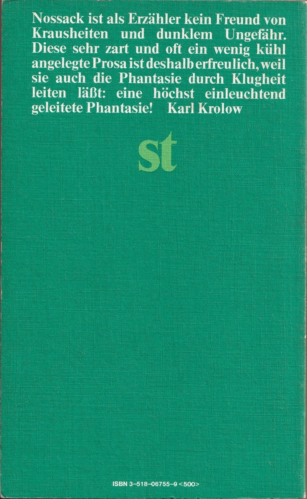 Backcover Das kennt man