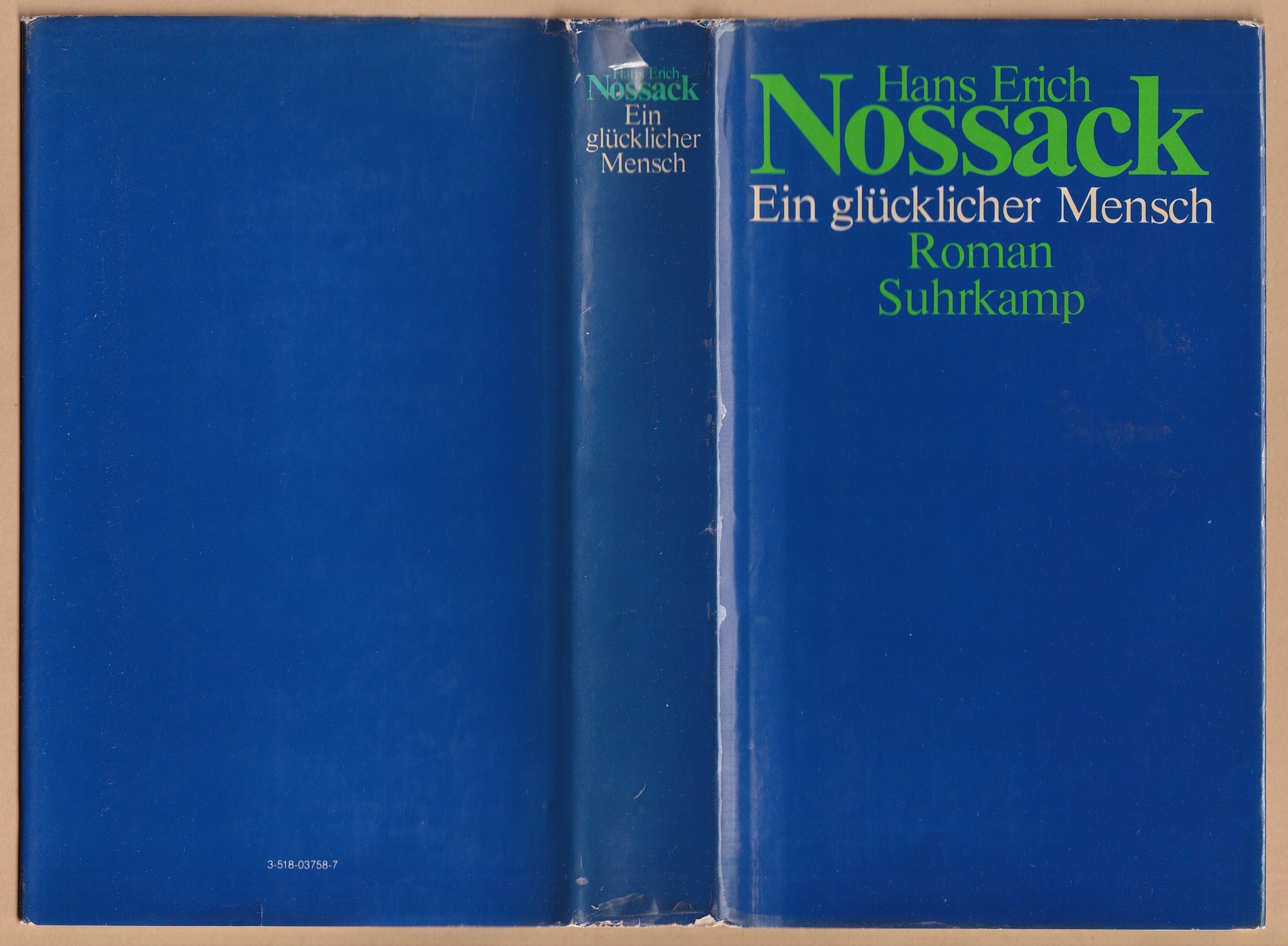Umschlag: Ein glücklicher Mensch