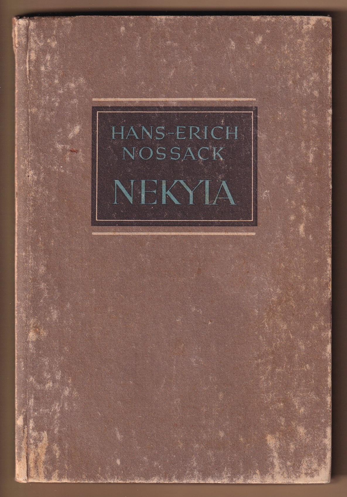 Umschlag: Nekyia