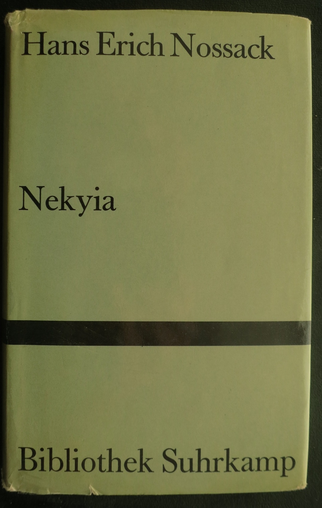 Taschenbuch Cover: Nekyia